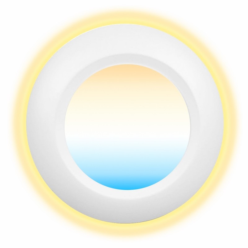4”6”RETROFIT DISK LIGHT WITH NIGHT LIGHT