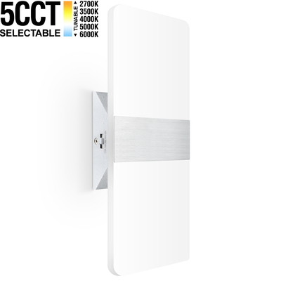 Modern Dimmable 5CCT Wall Sconce Light