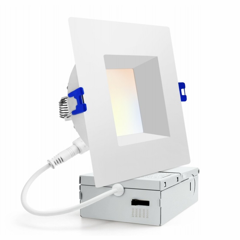 4”6”Square Anti-glare ETL Led Downlight