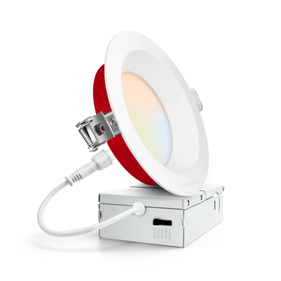 4"Square Anti-glare Fire Rated LED Downlight